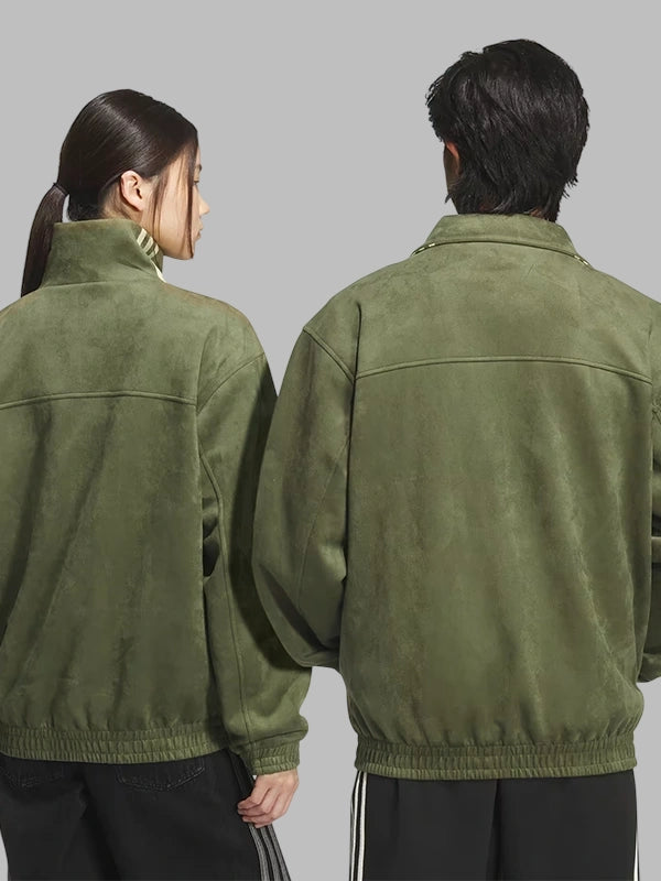Adidas Ba Sing Se Suede Green Jacket