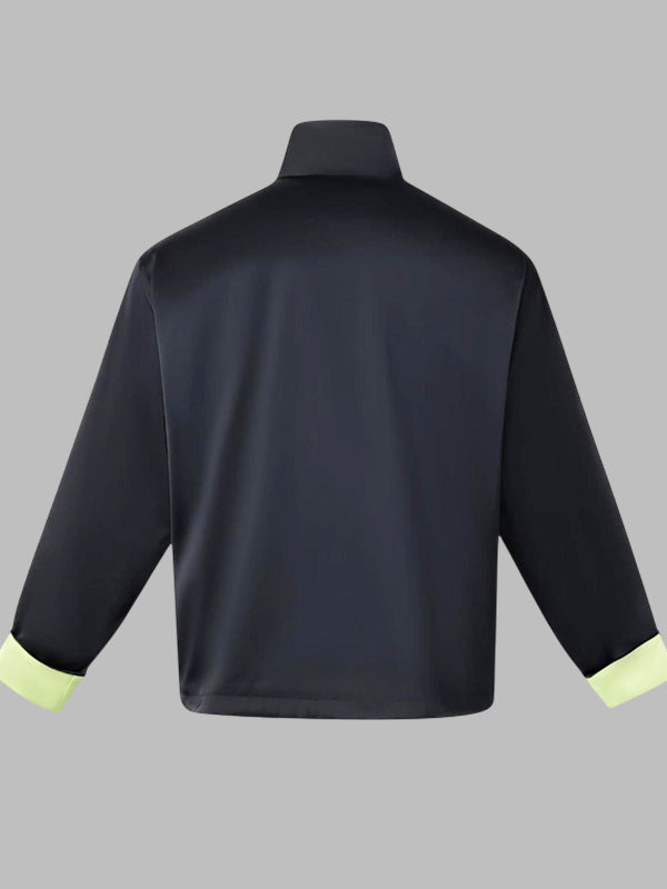 Adidas CNY Tang Satin Stripped Track Jacket Black