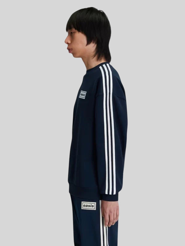 Adidas x Oasis Jumper Sweatshirt Navy