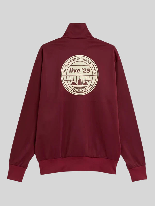 Adidas x Oasis Maroon Track Jacket 