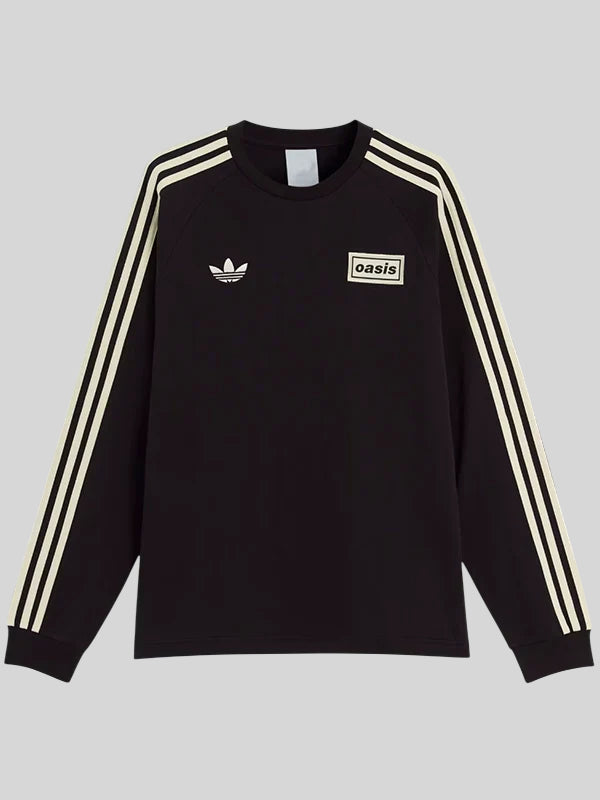 Adidas x Oasis Tour 3 STRIPES T-Shirt Black
