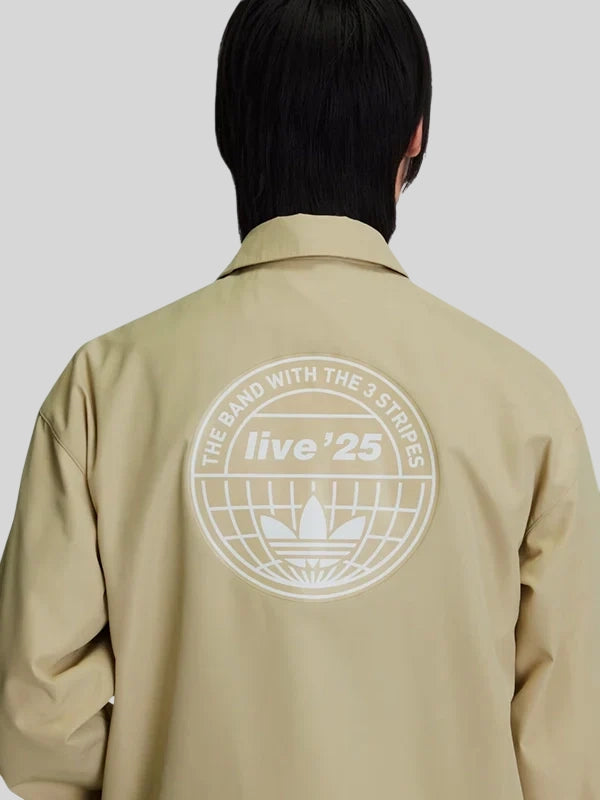 Adidas x Oasis Tour Coach Khaki Jacket