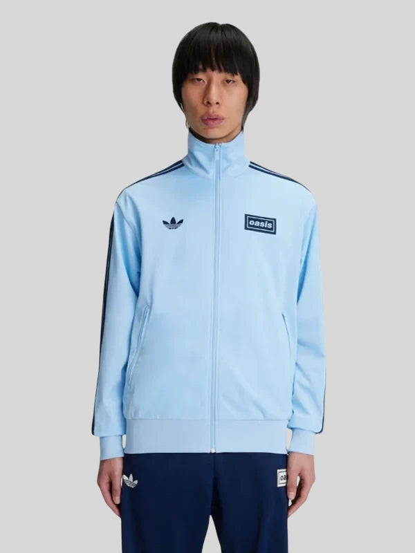 Adidas x Oasis Tour Sky Blue Track Jacket 