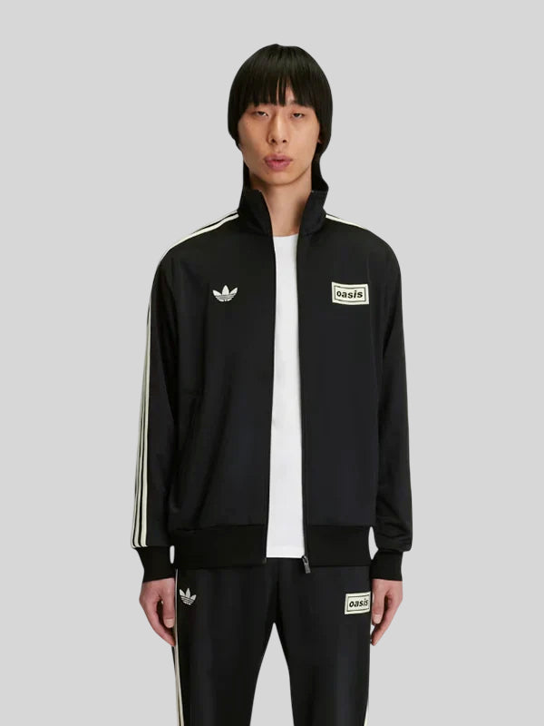 Adidas x Oasis Tour Track Jacket Black