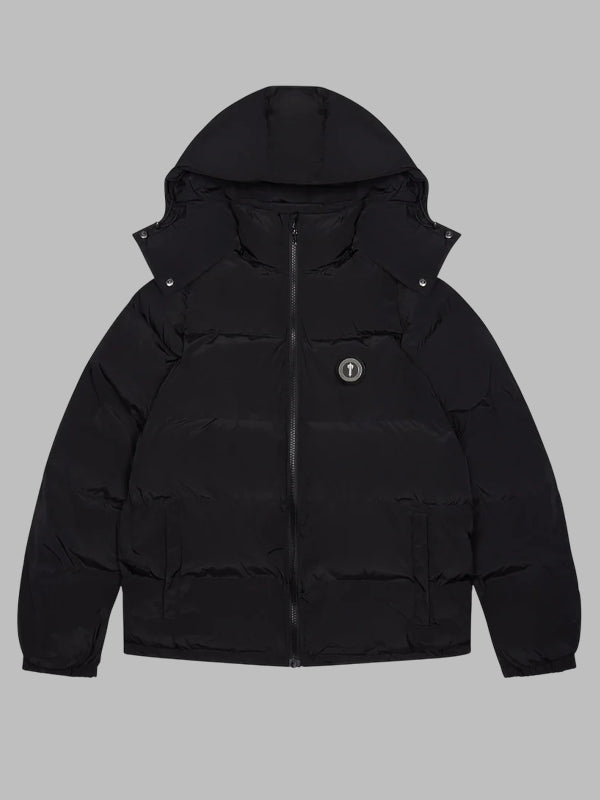 Black TRAPSTAR IRONGATE Puffer Jacket
