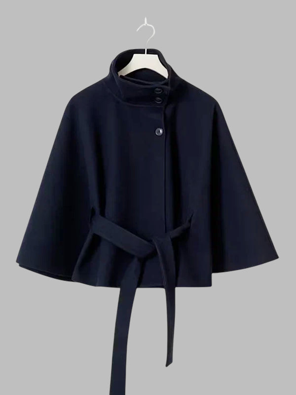 Blue Belt Cape Jacket Gina Tricot