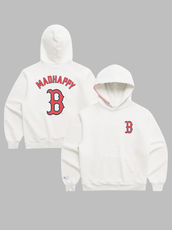 Boston Red Sox Madhappy x MLB Grey Hoodie