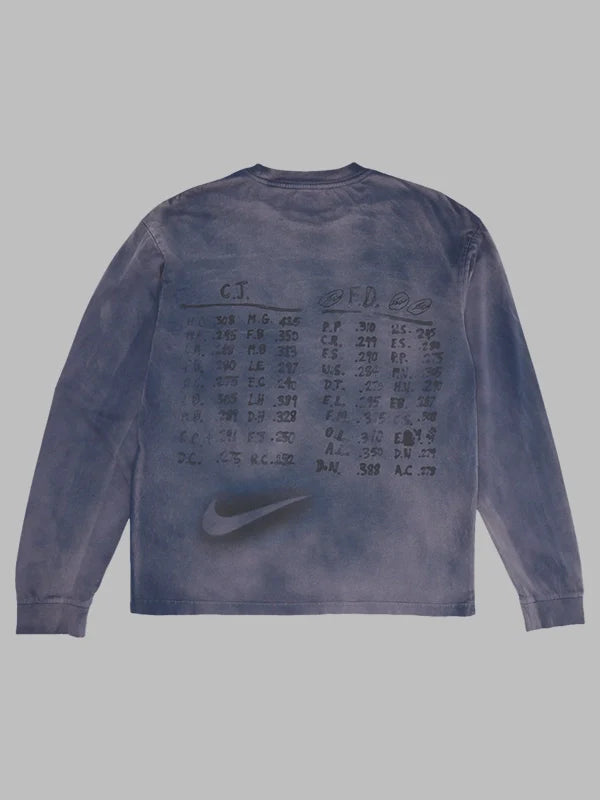 トップス fragment Houston To Ise Mie Longsleeve L Travis Scott Cactus Jack x Fragment x Nike Houston To Ise Mie