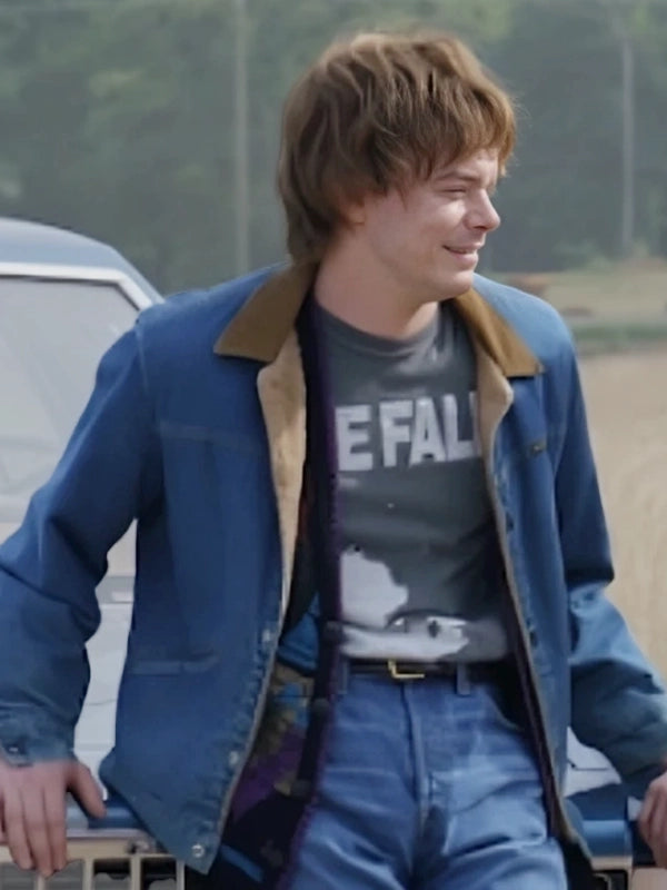 Charlie Heaton Stranger Things S05 Jonathan Byers Jacket