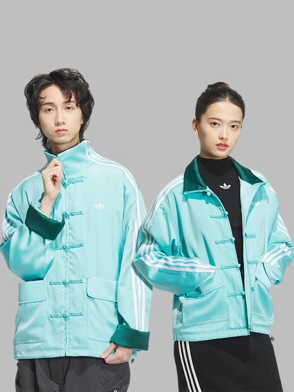 Chinese New Year Tang Satin Track Jacket