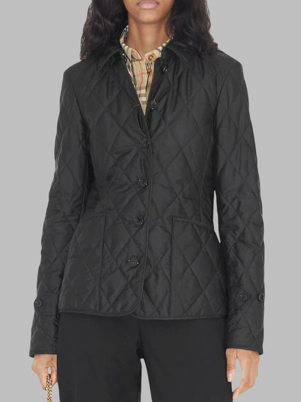 Costco Burberry Black Jacket