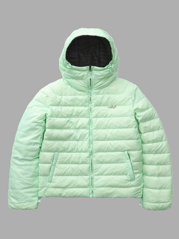 Deputy Department Light Puffer Mint Green Jacket