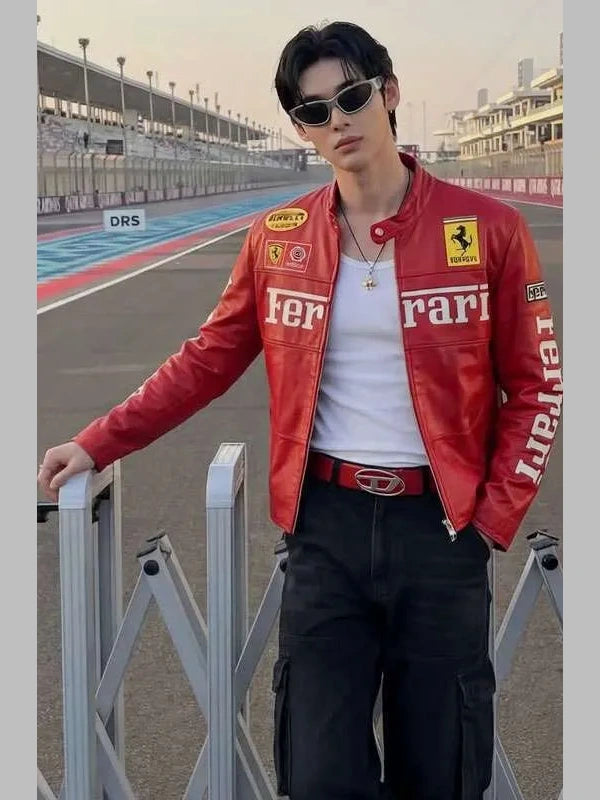Formula 1 Grand Prix Qatar 2025 Wonho Leather Jacket