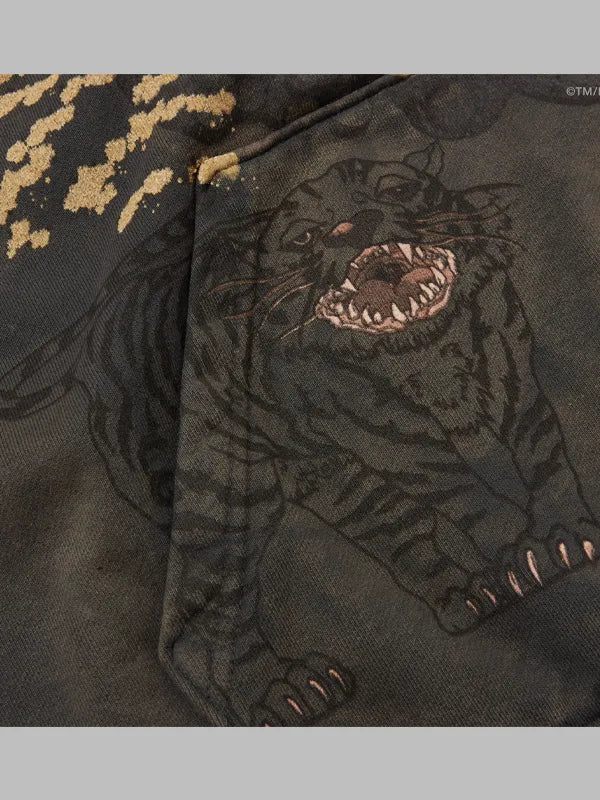 Fragment x CJ Cactus Jack x Takashi Murakami Hollow Hoodie Sweatshirt