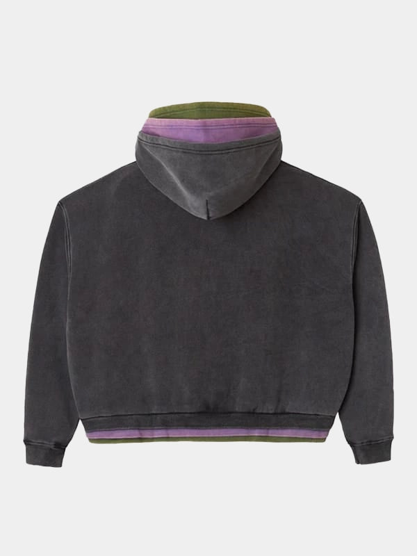 GV Gallery x Raspberry Hills 3 Zipper Spliced Hoodie