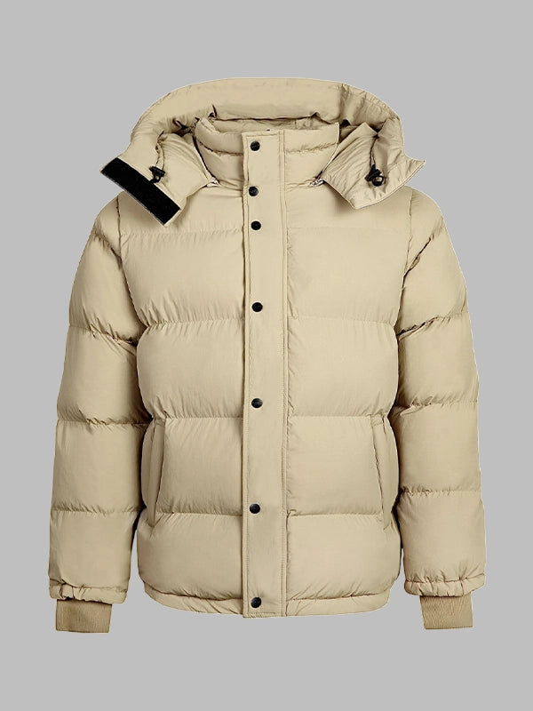 Gabos Beige Puffer Jacket