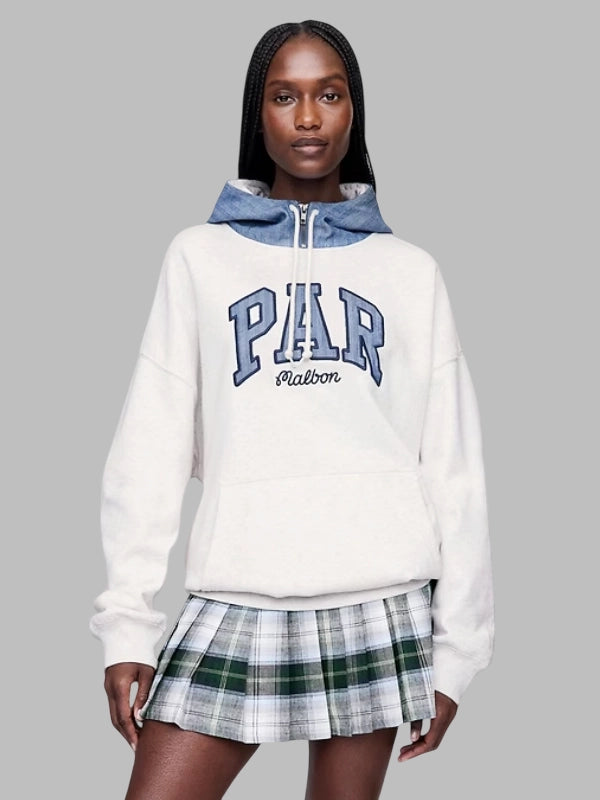 Gap Malbon Hoodie Grey