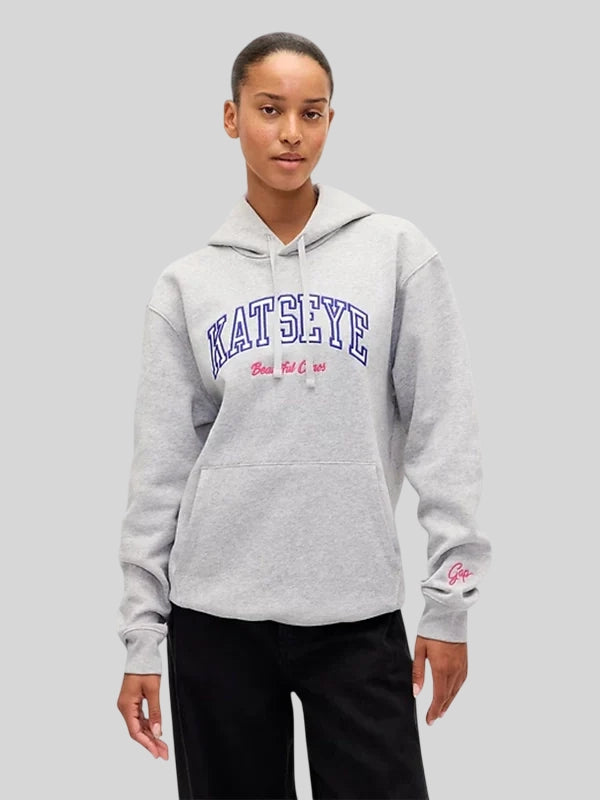 Gap x katseye hoodie Heather Grey
