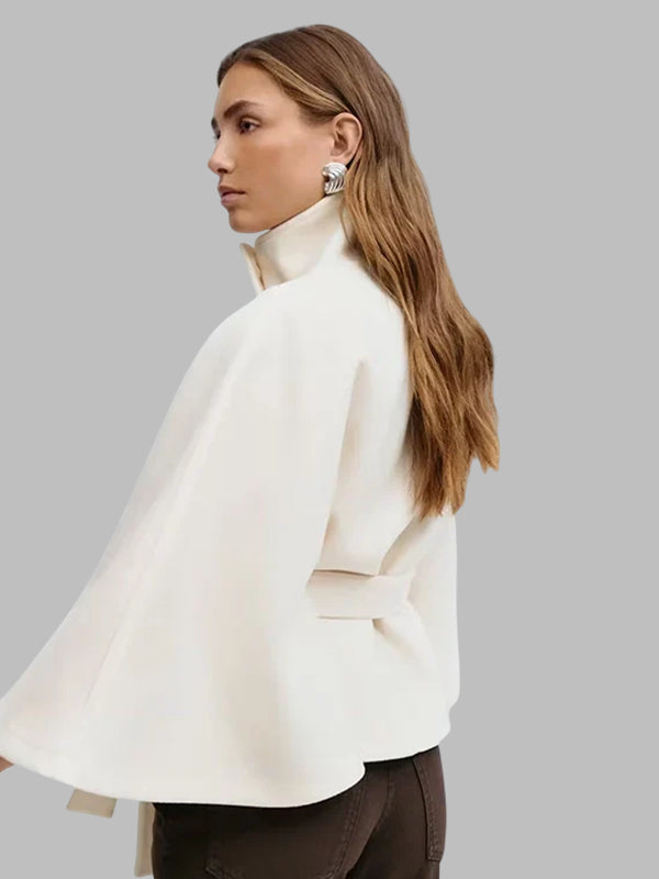 Gina Tricot Cape Jacket White