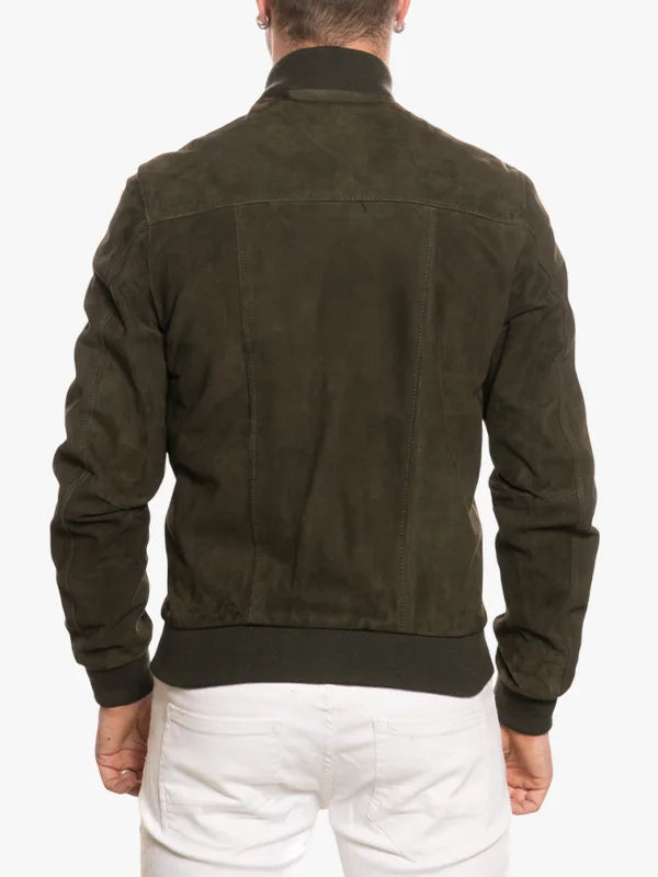 Green David Leather Jacket