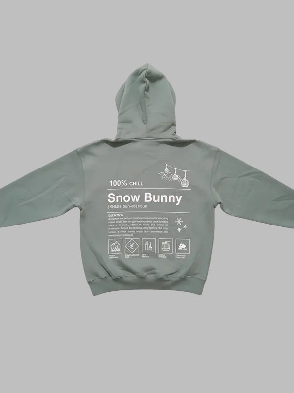Green snow bunny hoodie target