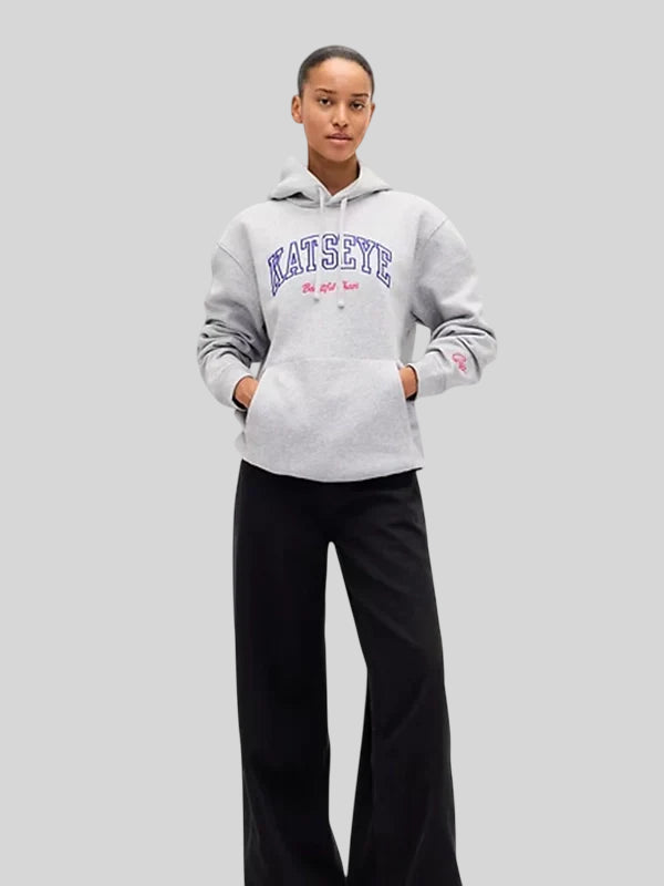 Heather Grey Gap katseye hoodie UK
