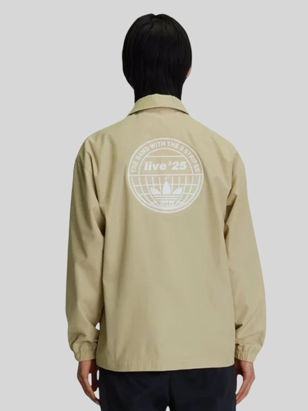 Khaki Oasis Tour Coach Jacket Adidas