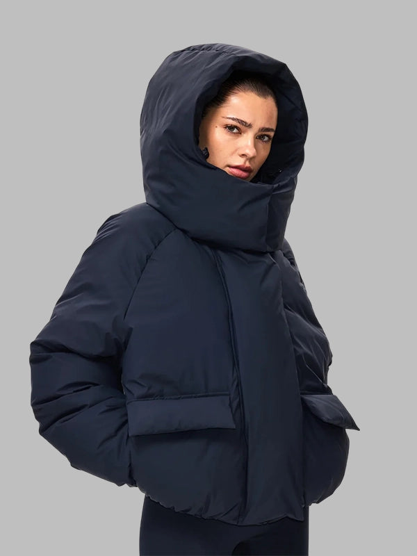 Khy Puffer Jacket with Removable Hood
