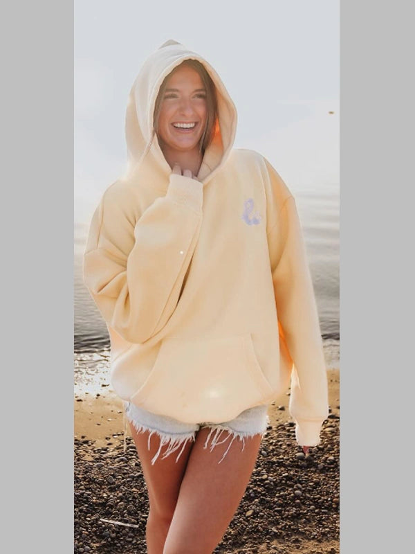 Lola Winters Pullover Hoodie Yellow