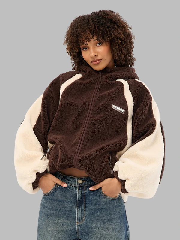 Neovision orbital hooded sherpa jacket