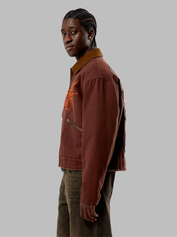 Netflix x Stranger Things Hellfire Lives Garage Jacket