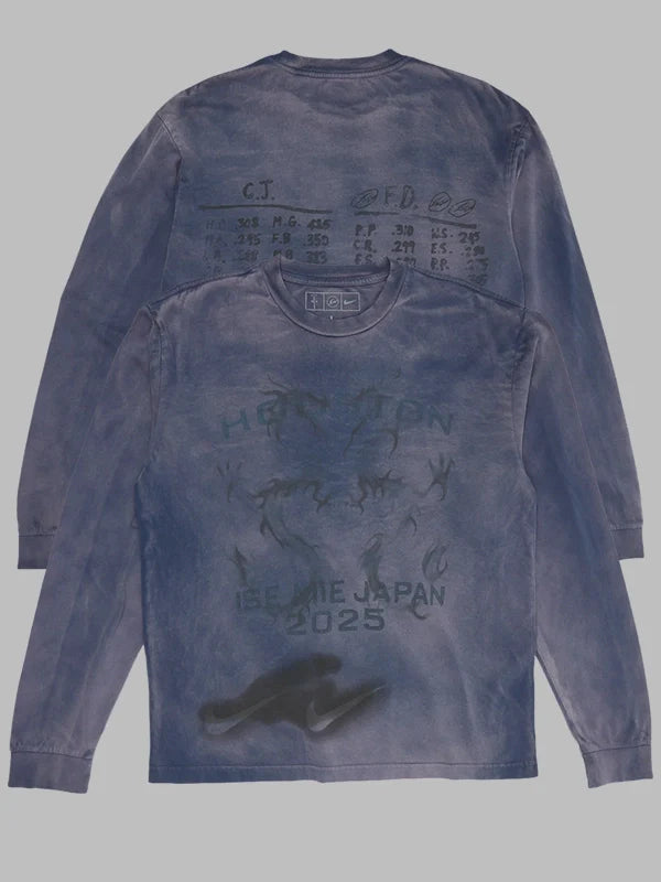 CJ x Fragment x Nike Houston to Ise Mie Longsleeve T-Shirt | SALE