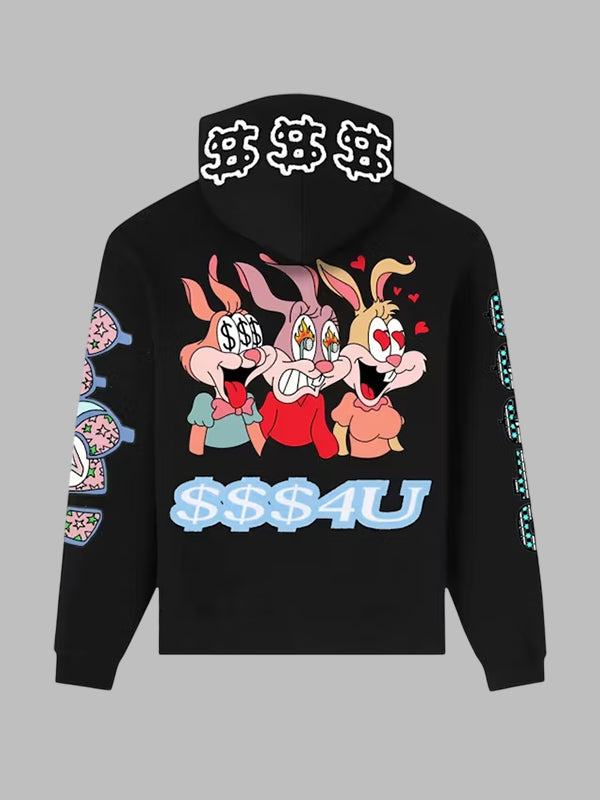 OVO $$$4U Black Hoodie