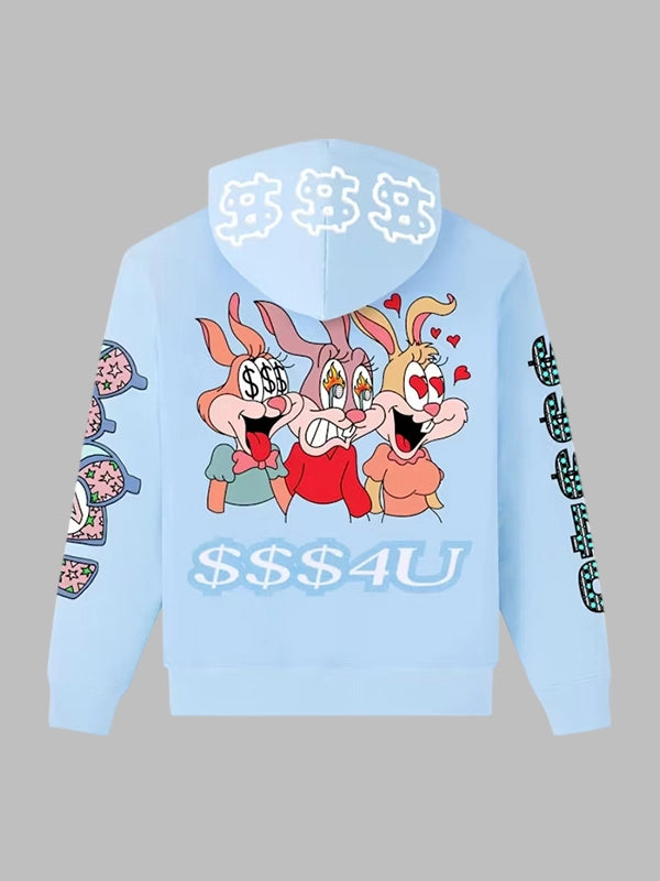 OVO $$$4U Hoodie Blue