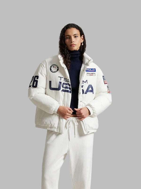 Olympics 2026 Down Puffer Jacket
