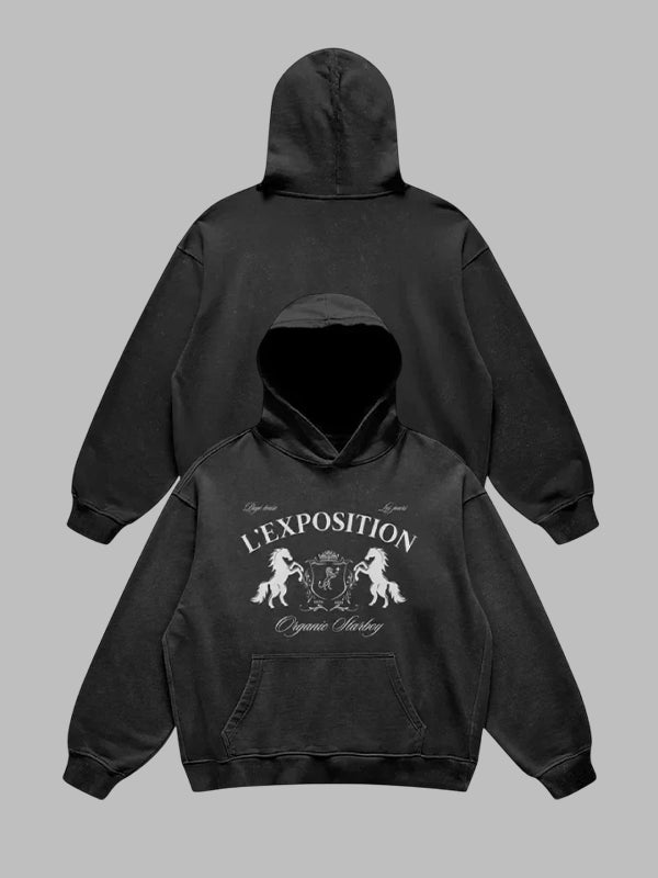 Organic Starboy LExposition Hoodie Black