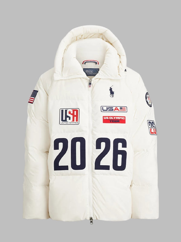 Oylmpic 2026 Team USA Flag bearer Jacket