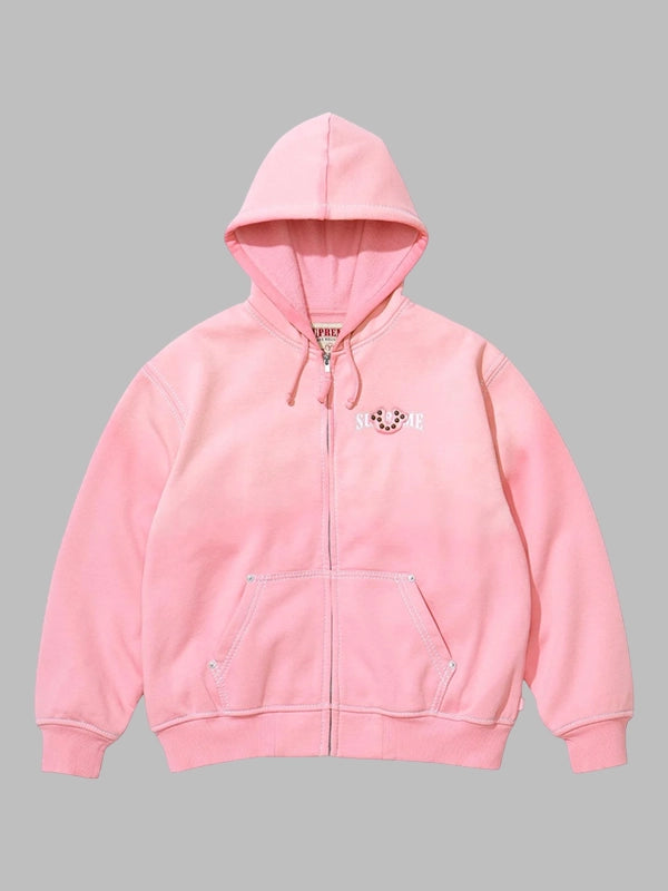 Pink True Religion x Supreme Hoodie Sweatshirt