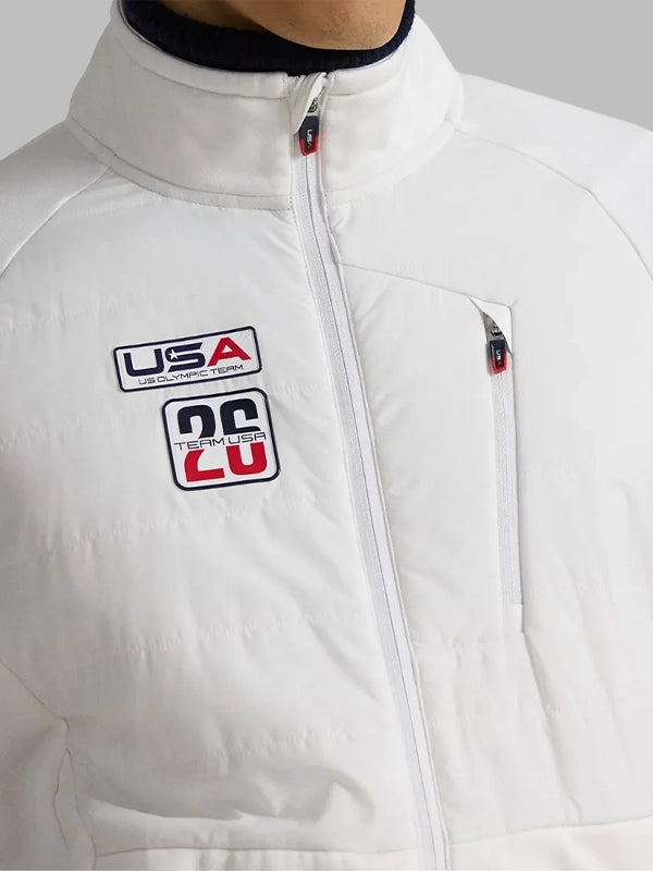 Polo Ralph Lauren Olympic Team USA 2026 Hybrid White Jacket