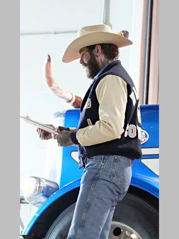 Post Malone Thanksgiving Halftime Show 2025 Dallas Cowboys Jacket