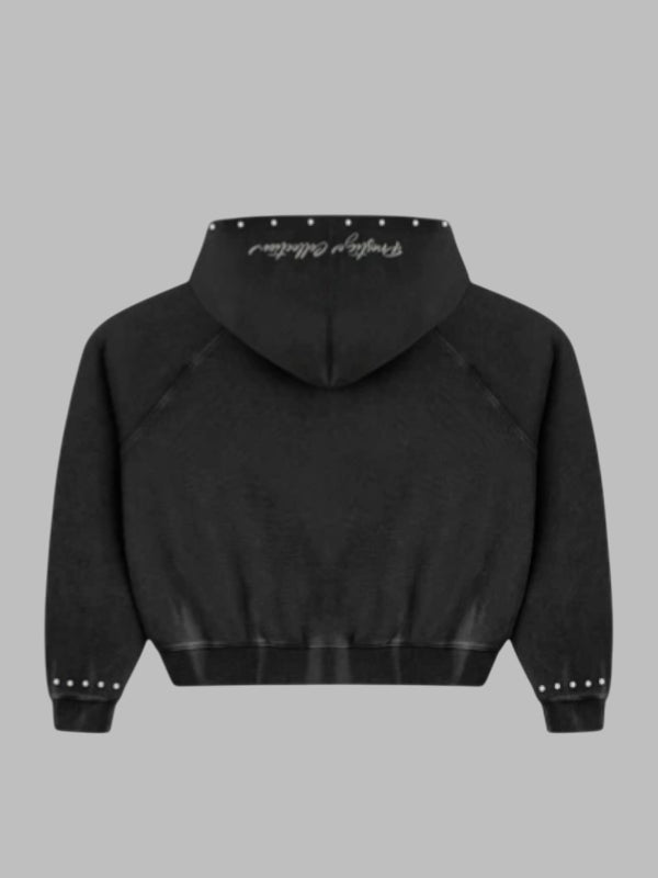 prestige angel Black hoodie