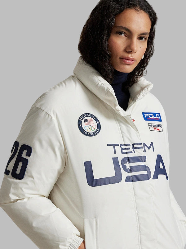 Ralph Lauren Winter Olympics 2026 Down Puffer Jacket