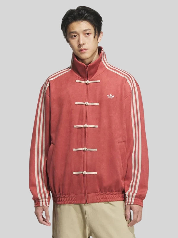 Red Chinese New Year Adidas Jacket Red