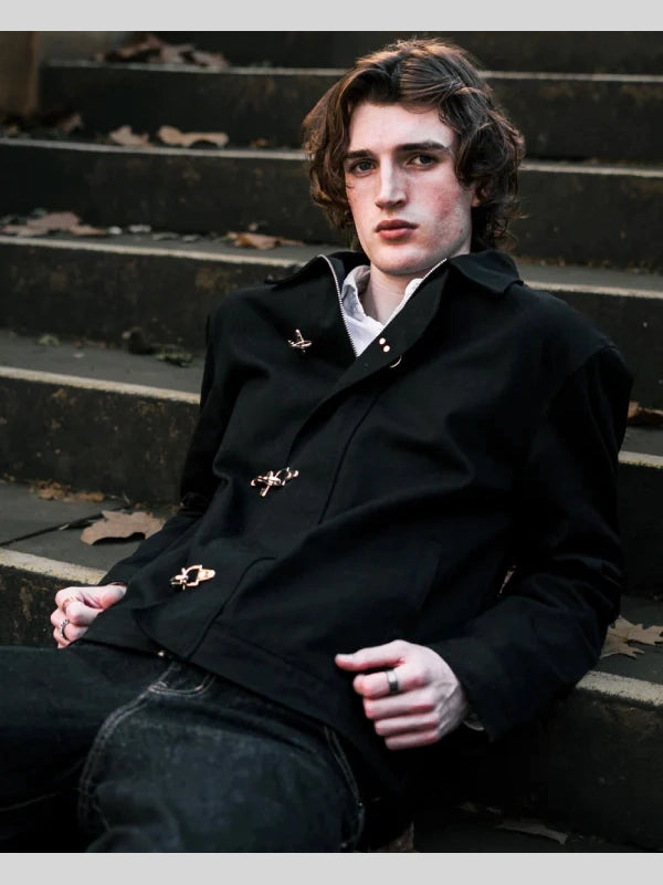 SAINTP Fireman Clasp Jacket Black