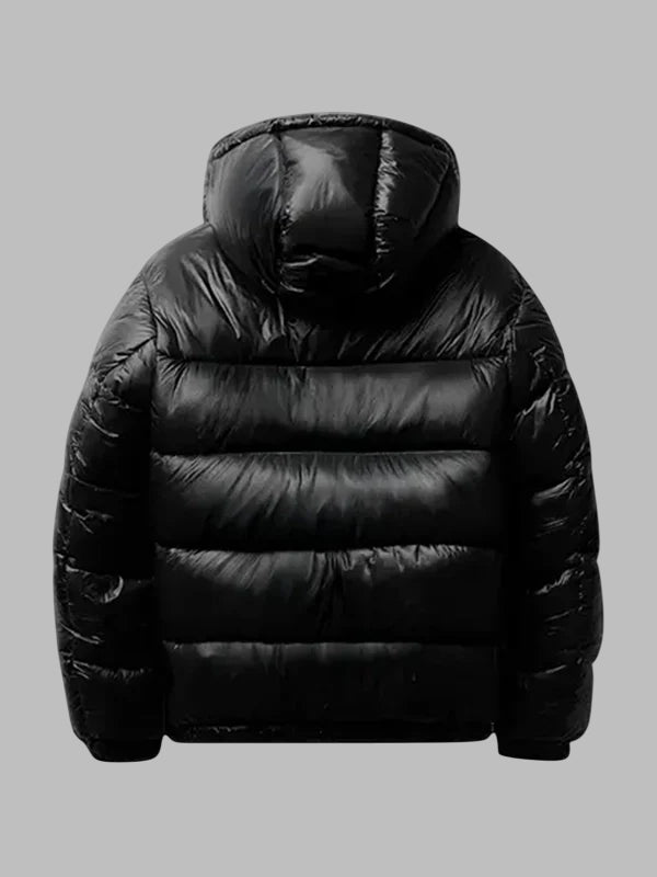 SUVENE Black Puffer Jacket