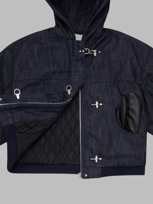 Shinzo Raw Denim Jacket Blue