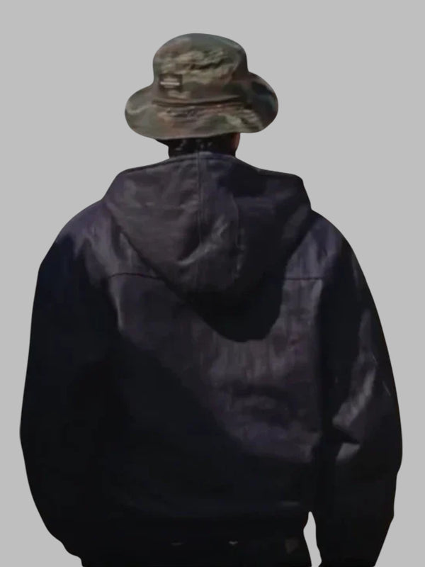 Shinzo Raw Japanese Denim Clasp Jacket
