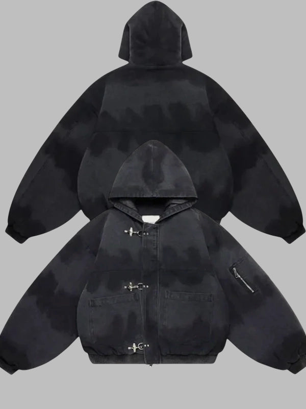 Shinzo Shige 15oz Canvas Clasp Bomber Jacket