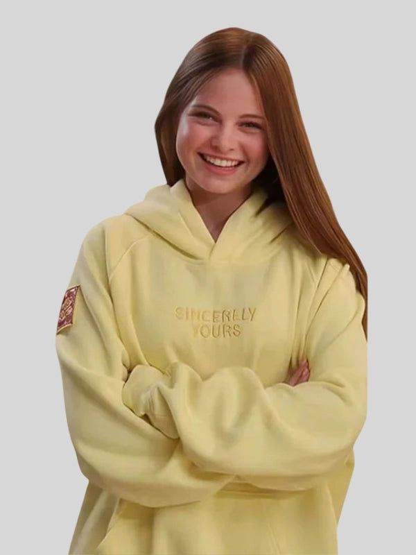 Sincerely Yours Salish Matter Hoodie Yellow