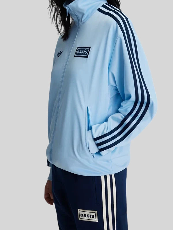 Sky Blue Oasis Tour Track Jacket Adidas